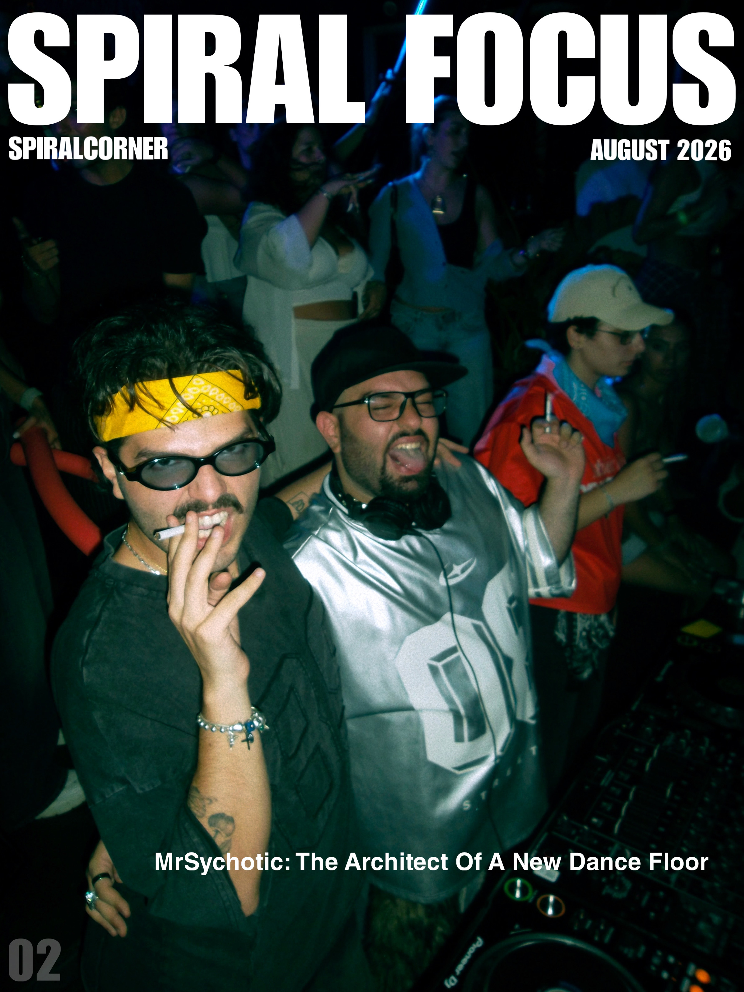 MRSYCHOTIC: THE ARCHITECT OF A NEW DANCE FLOOR. cover